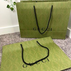Gucci shopping bags ! I have 5 total, each being sold for $35!